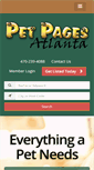 Mobile Screenshot of petpagesatlanta.com
